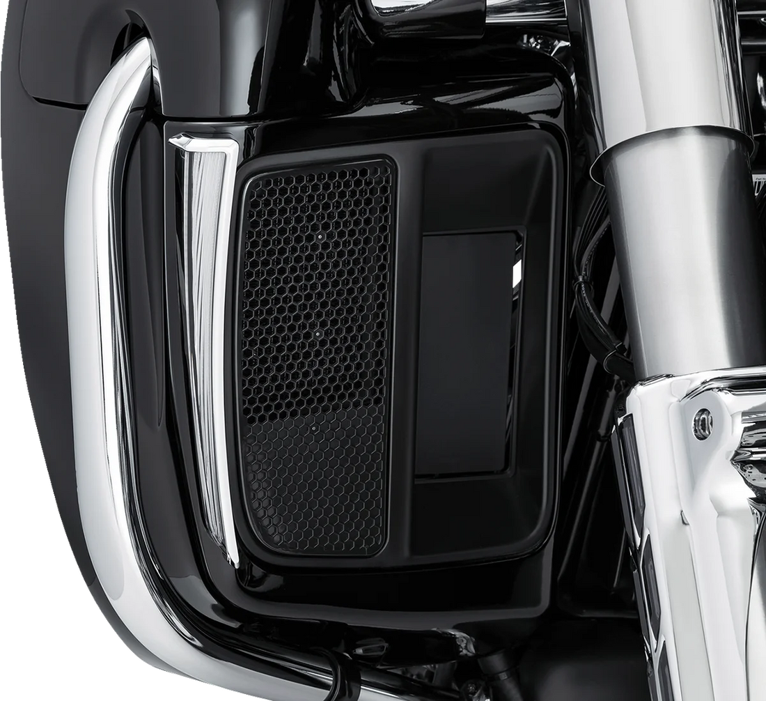 Ciro Lower Fairing Lights - Chrome 45800 - Side View