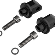 Load image into Gallery viewer, Ciro Peg Adapter - Passenger - Black - Indian 60021 - Main Product View