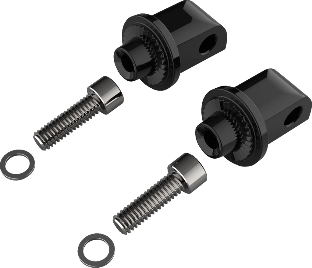Ciro Peg Adapter - Passenger - Black - Indian 60021 - Main Product View