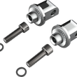 Load image into Gallery viewer, Ciro Peg Adapter - Passenger - Chrome - Indian 60020 - Main Product View