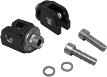 Load image into Gallery viewer, Ciro Peg Mount - Black Stainless Steel - Softail 60018 - Main Product View