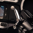 Load image into Gallery viewer, Ciro Perch Mount - Offset - Chrome 50150 - Side View
