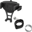 Load image into Gallery viewer, Ciro Phone Holder - Constrictor - Black - Black 1-1/8" | 1-1/4" Handlebar Mount 50355 - Main Product View