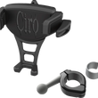 Load image into Gallery viewer, Ciro Phone Holder - Constrictor - Black - Black 7/8" | 1" Handlebar Mount 50353 - Main Product View