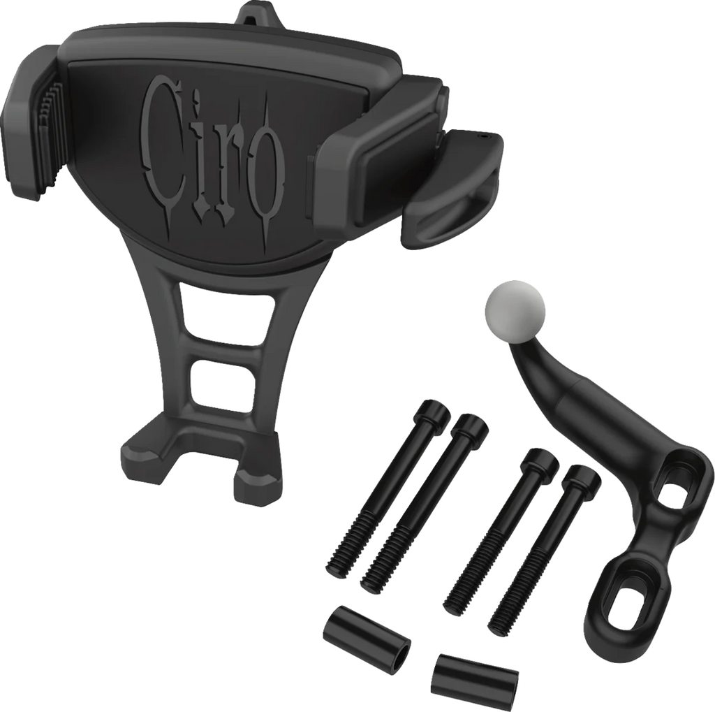 Ciro Phone Holder - Constrictor - Black - Black Offset Perch Mount 50351 - Main Product View