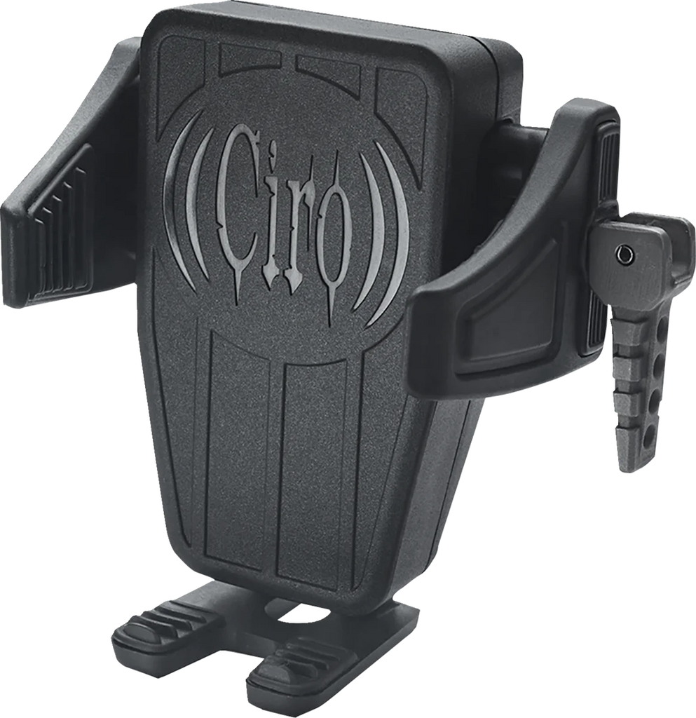 Ciro Phone Holder - Trim Line - Chrome Mount 53310 - Side View