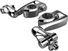 Load image into Gallery viewer, Ciro Pinless Clamp - Chrome - 4" Extension 60004 - Side View