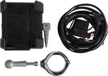 Load image into Gallery viewer, Ciro Premium Holder W/Charger - 1.25" Chrome Bar Mount 50214 - Main Product View