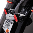 Load image into Gallery viewer, Ciro Rear Signal Light Inserts - Black - Red Lens 45421 - Side View