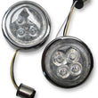 Load image into Gallery viewer, Ciro Rear Signal Light Inserts - Chrome - Red Lens 45401 - Installation View