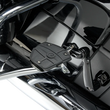 Load image into Gallery viewer, Ciro RydeCulture™ Footrests - Black - 1/2" Clevis Mount 6R001 - Side View