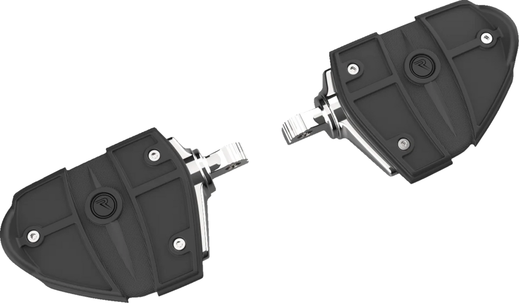 Ciro RydeCulture™ Footrests - Black - 1/2" Clevis Mount 6R001 - Installation View