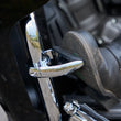 Load image into Gallery viewer, Ciro RydeCulture™ Footrests - Chrome - 1/2" Clevis Mount 6R000 - Installation View