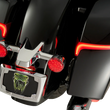 Load image into Gallery viewer, Ciro Saddlebag Light - Red Lens - Indian 4R010 - Side View