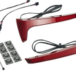 Load image into Gallery viewer, Ciro Saddlebag Lights - Red Lens - Red Turn Signal - Indian 4R110 - Main Product View
