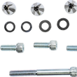 Load image into Gallery viewer, Ciro Screw Caps - Windshield - Chrome 10110 - Main Product View