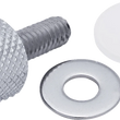 Load image into Gallery viewer, Ciro Seat Thumbscrews - Chrome 20200 - Main Product View