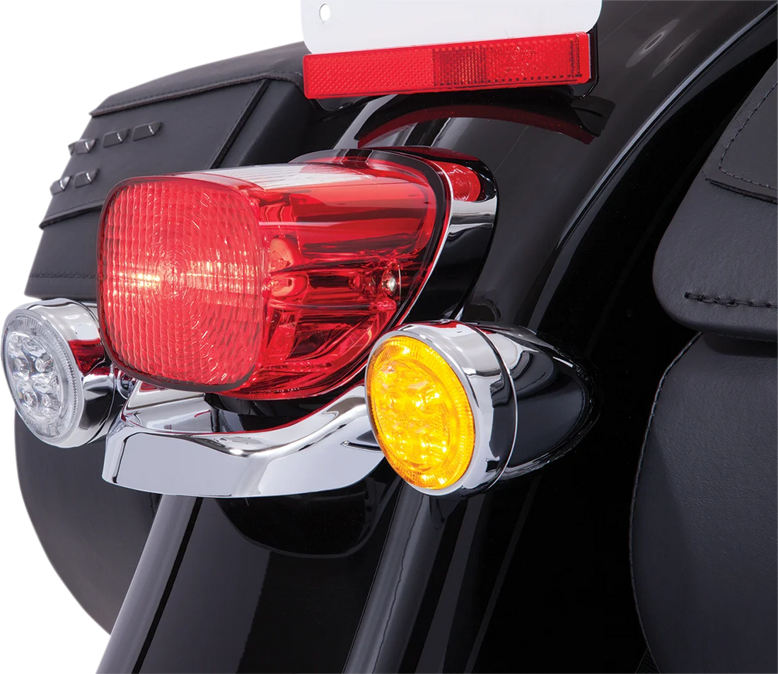 Ciro Signal Insert - Chrome/Amber 45500 - Side View