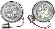 Load image into Gallery viewer, Ciro Signal Insert - Chrome/Red 45501 - Main Product View