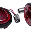 Load image into Gallery viewer, Ciro Signal Insert - Rear - Black - Red 45720 - Main Product View