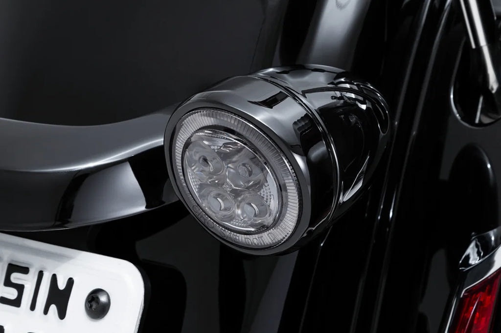 Ciro Signal Insert - Rear - Black - Smoke 45621 - Back View