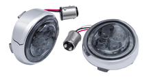 Load image into Gallery viewer, Ciro Signal Insert - Rear - Chrome - Smoke 45601 - Main Product View