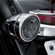 Load image into Gallery viewer, Ciro Signal Insert - Rear - Chrome - Smoke 45601 - Side View
