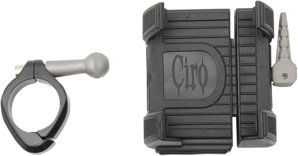 Ciro Smartphone/GPS Holder - w/o Charger - Black 50315 - Main Product View