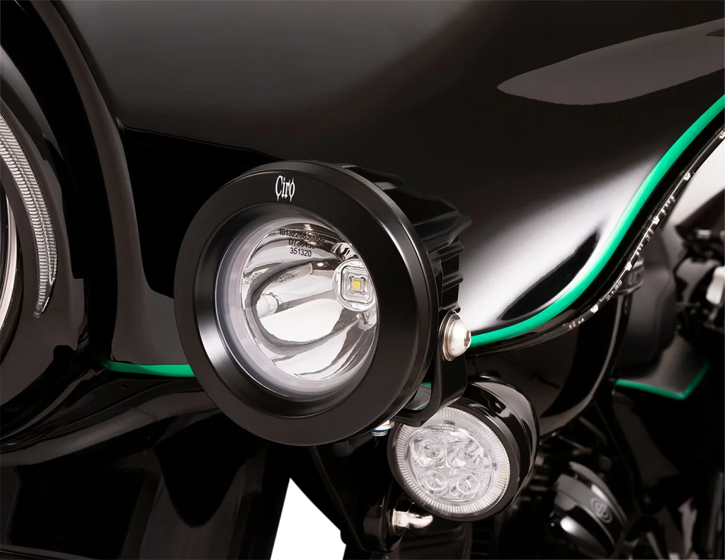 Ciro Spotlight w/ Bracket Mount - Black 45009 - Installation View
