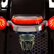 Load image into Gallery viewer, Ciro Taillight - Red - Chrome 40173 - Side View