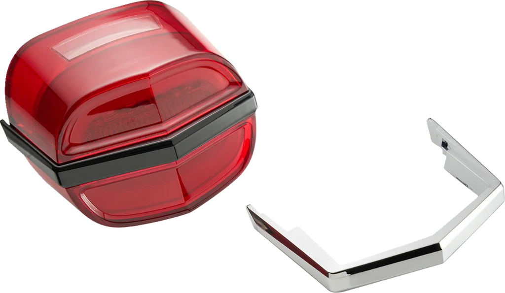 Ciro Taillight - Red Lens - with License Plate Light 40900 - Main Product View