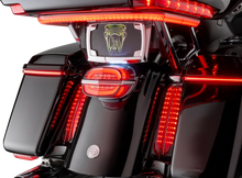Load image into Gallery viewer, Ciro Taillight - Smoke Lens - with License Plate Light 40902 - Main Product View