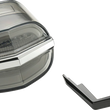 Load image into Gallery viewer, Ciro Taillight - Smoke Lens - with License Plate Light 40902 - Side View