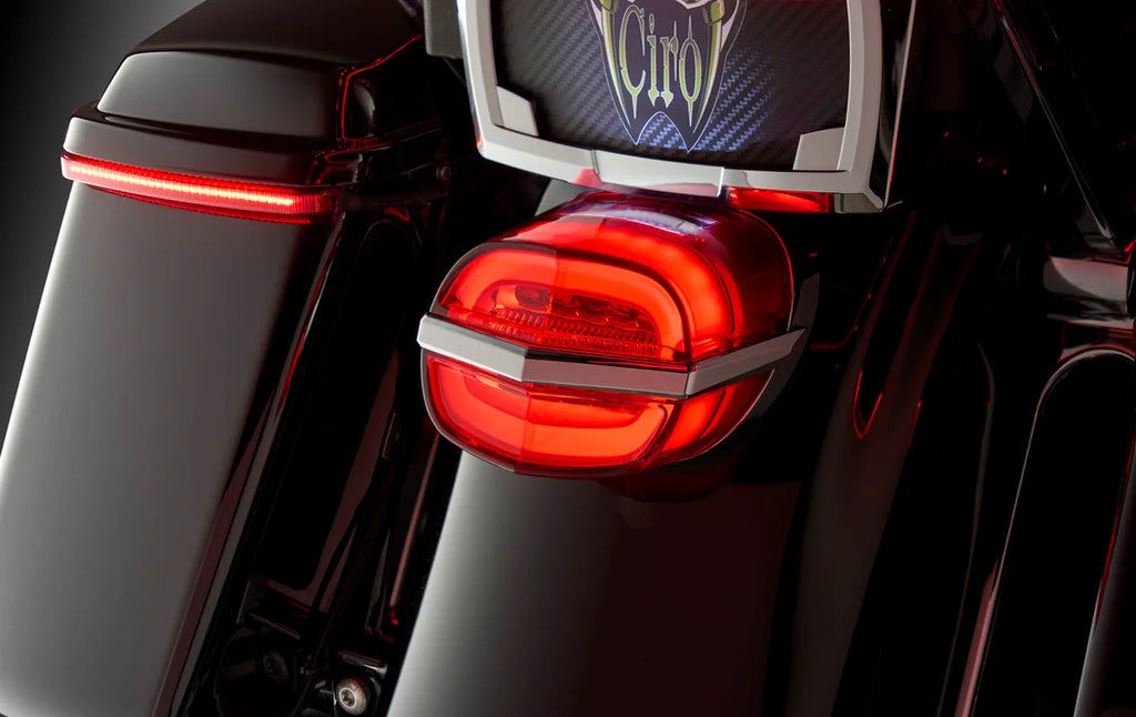Ciro Taillight - Smoke Lens - without License Plate Light 40903 - Main Product View