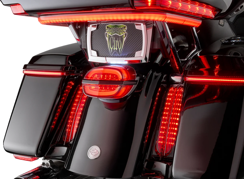 Ciro Taillight - Smoke Lens - without License Plate Light 40903 - Detail View