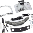 Load image into Gallery viewer, Ciro Taillight/License Plate Frame - Chrome - Smoke Lens 40254 - Main Product View