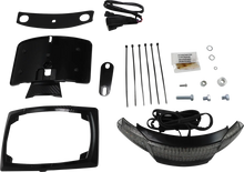 Load image into Gallery viewer, Ciro Taillight/License Plate Holder - Black 40052 - Main Product View