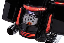 Load image into Gallery viewer, Ciro Taillight/License Plate Holder - Black 40052 - Side View