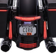 Load image into Gallery viewer, Ciro Taillight/License Plate Holder - Black 40052 - Back View