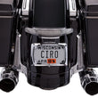Load image into Gallery viewer, Ciro Taillight/License Plate Holder - Chrome 40051 - Back View