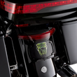 Load image into Gallery viewer, Ciro Taillight/License Plate Mount - Red Lens - Black 40474 - Main Product View