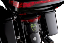 Load image into Gallery viewer, Ciro Taillight/License Plate Mount - Red Lens - Black 40474 - Main Product View