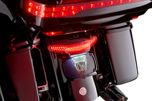 Load image into Gallery viewer, Ciro Taillight/License Plate Mount - Smoke Lens - Black 40454 - Main Product View