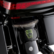 Load image into Gallery viewer, Ciro Taillight/License Plate Mount - Smoke Lens - Black 40454 - Side View