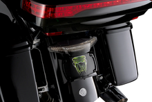 Load image into Gallery viewer, Ciro Taillight/License Plate Mount - Smoke Lens - Black 40454 - Side View