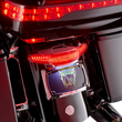 Load image into Gallery viewer, Ciro Taillight/License Plate Mount - Smoke Lens - Chrome 40453 - Main Product View