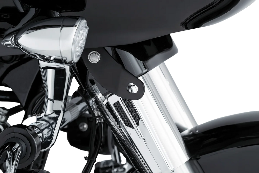 Ciro Tie-Down Brackets - Black 66101 - Side View