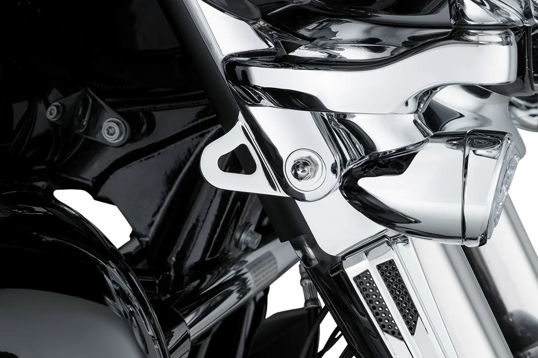 Ciro Tie-Down Brackets - Chrome 66000 - Side View