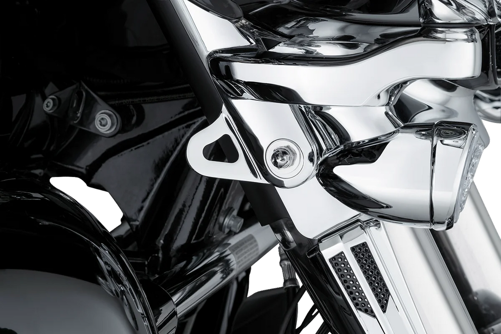 Ciro Tie-Down Brackets - Chrome 66000 - Side View