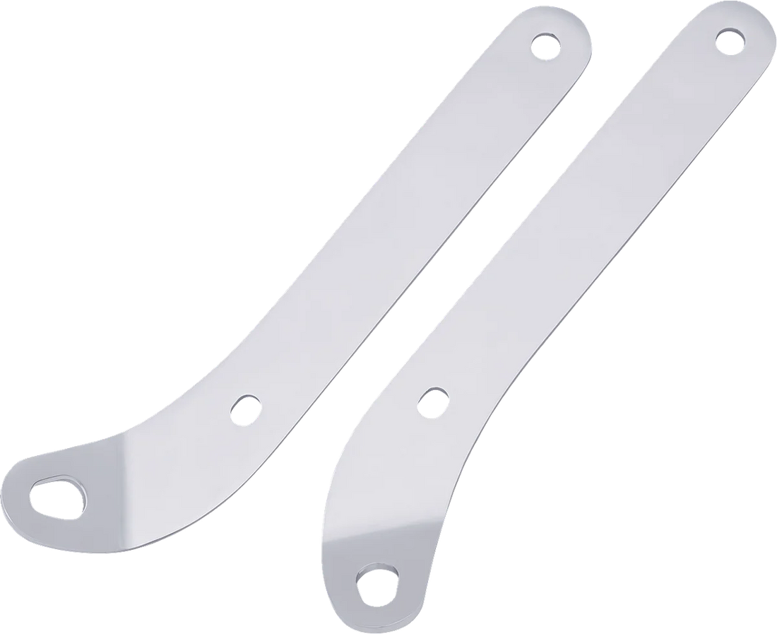 Ciro Tie-Down Brackets - Chrome 66100 - Side View